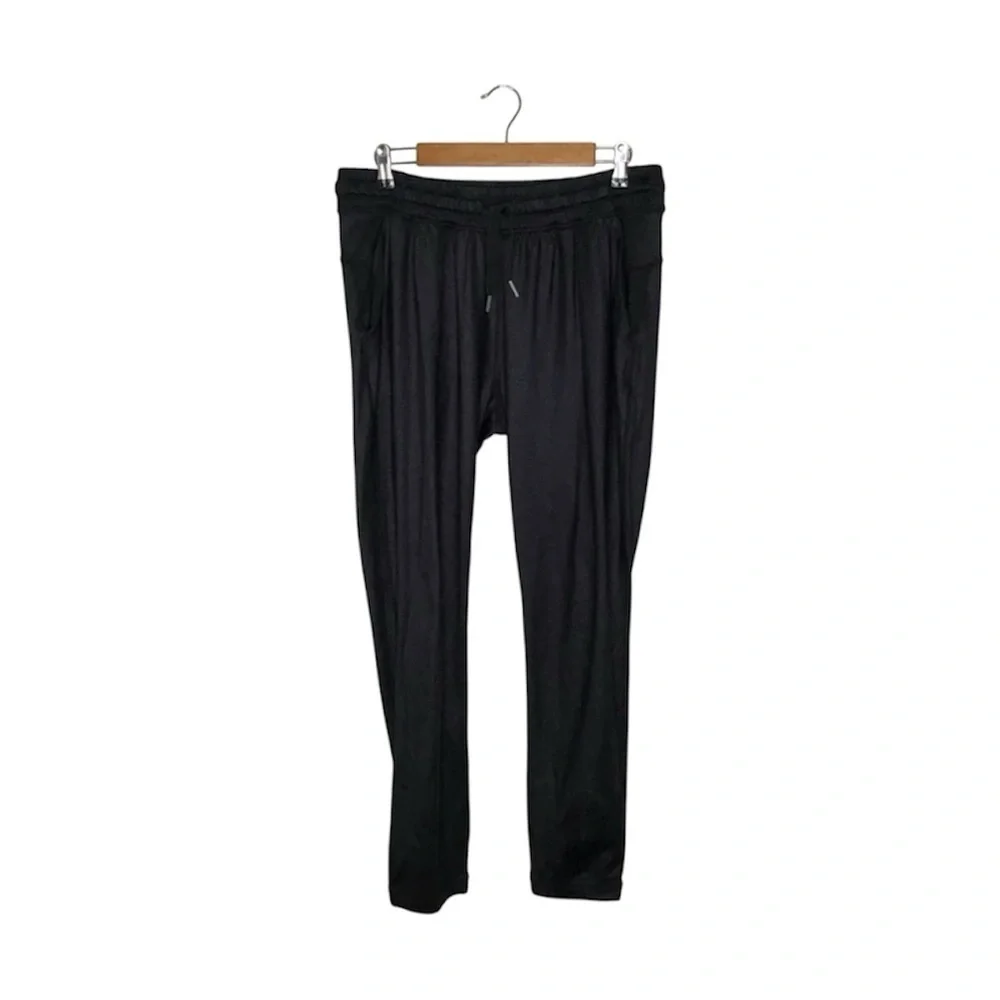 LULULEMON Athletic Black Jogger Pant Size 8.